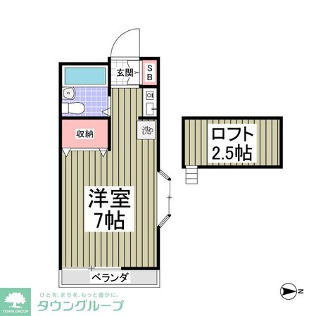 パールハイムの物件間取画像
